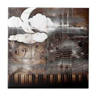 Music of the Night Tile