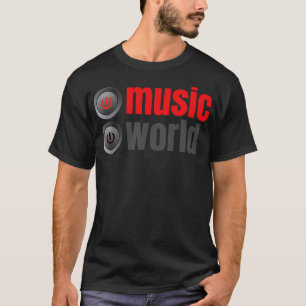 Music On World Off Music Switch Music Quotes Music T-Shirt