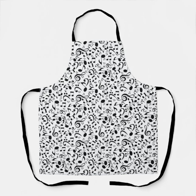 Music pattern apron (Front)