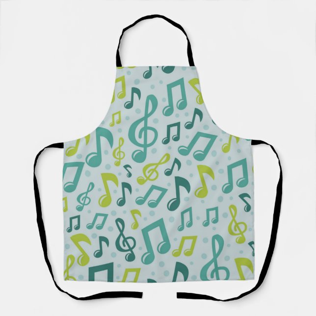 Music pattern apron (Front)