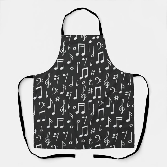 Music pattern apron (Front)