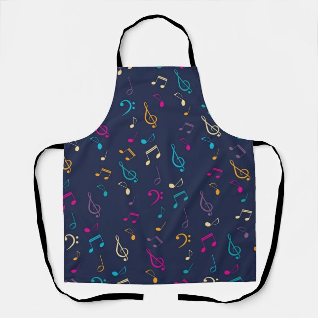 Music pattern apron (Front)