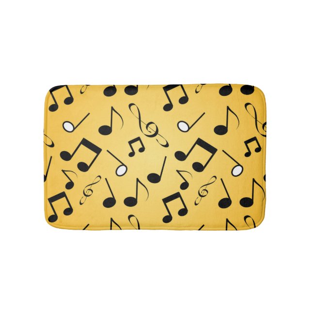 Music pattern bath mat (Front)