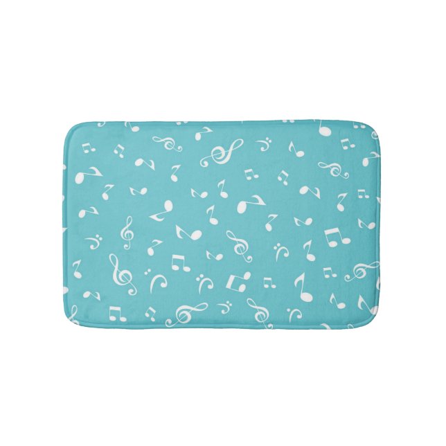 Music pattern bath mat (Front)