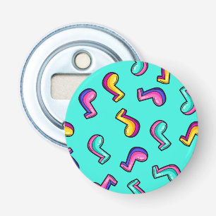 Music pattern bottle opener