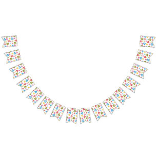 Music pattern bunting