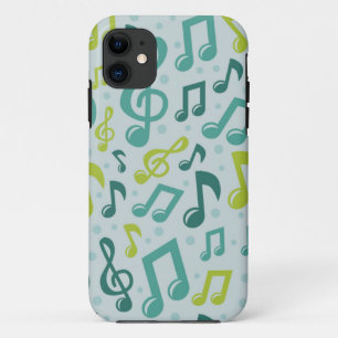 Music pattern iPhone 11 case