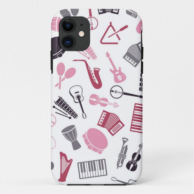 Music pattern Case-Mate iPhone case (Back)