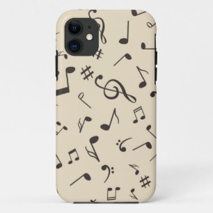 Music pattern iPhone 11 case