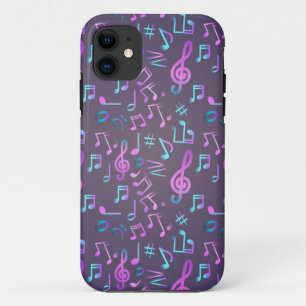 Music pattern iPhone 11 case