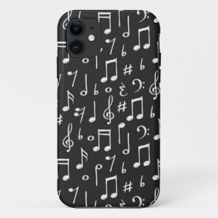 Music pattern iPhone 11 case