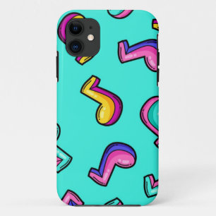 Music pattern iPhone 11 case
