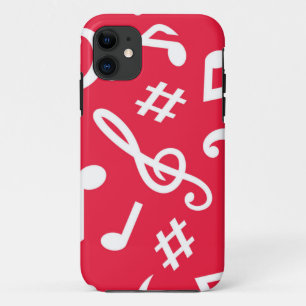 Music pattern iPhone 11 case