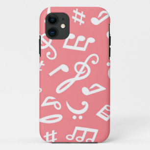 Music pattern iPhone 11 case
