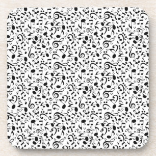 Music pattern coaster