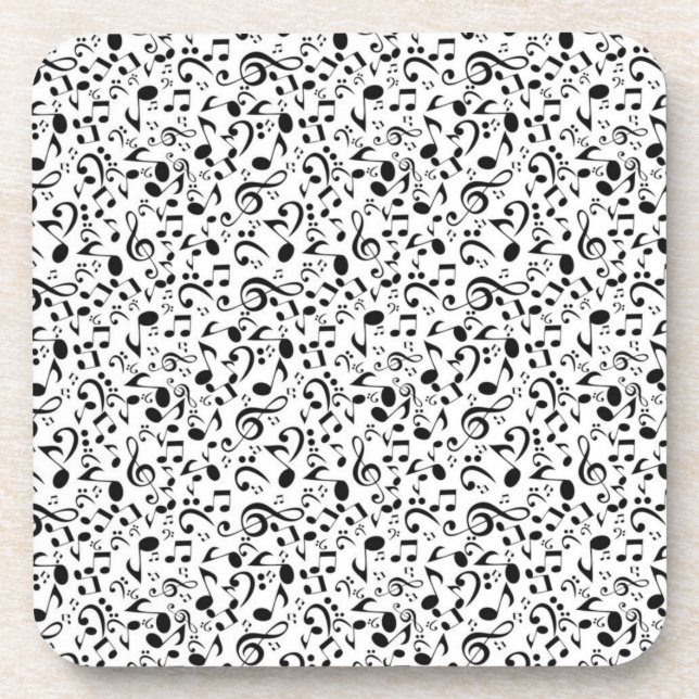 Music pattern coaster (Front)