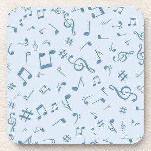 Music pattern coaster