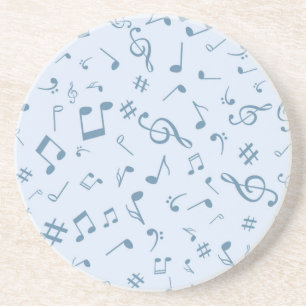 Music pattern coaster