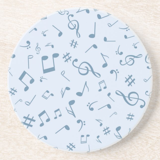 Music pattern coaster (Front)