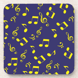 Music pattern coaster