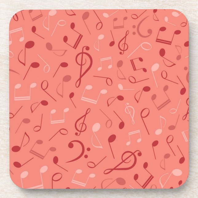 Music pattern coaster (Front)