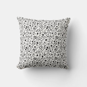 Music pattern cushion