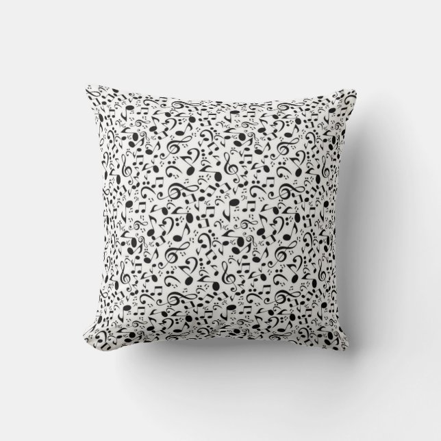 Music pattern cushion (Front)