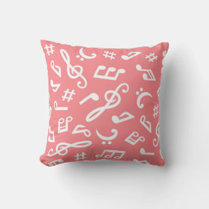 Music pattern cushion