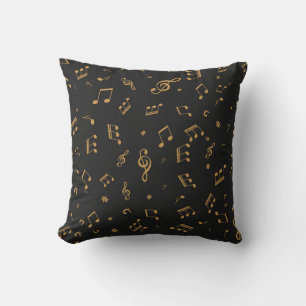 Music pattern cushion