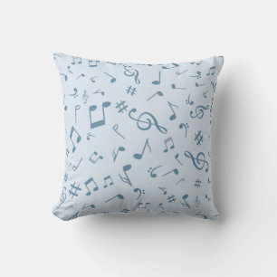 Music pattern cushion