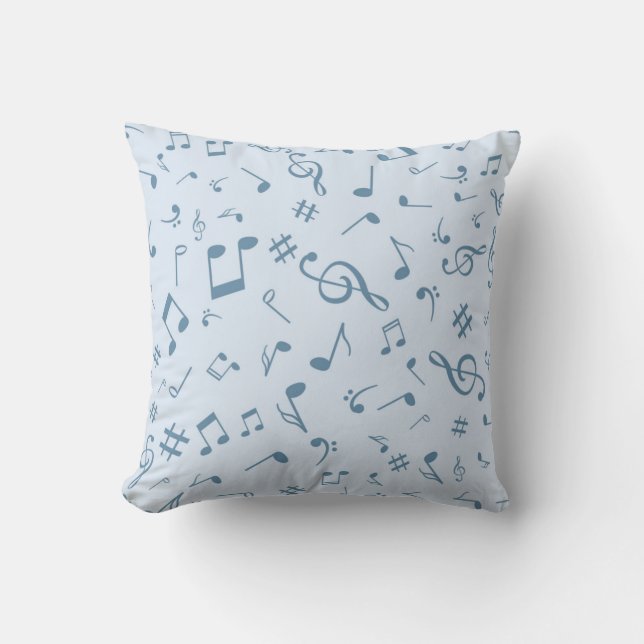 Music pattern cushion (Front)