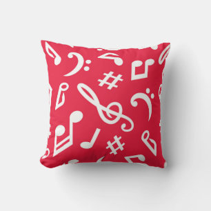 Music pattern cushion