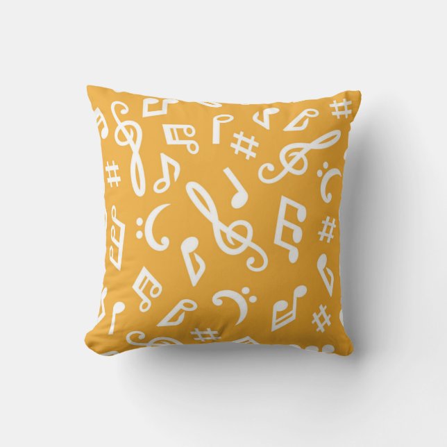 Music pattern cushion (Front)