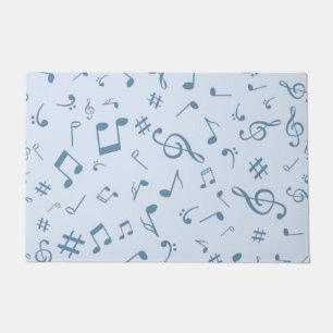 Music pattern doormat