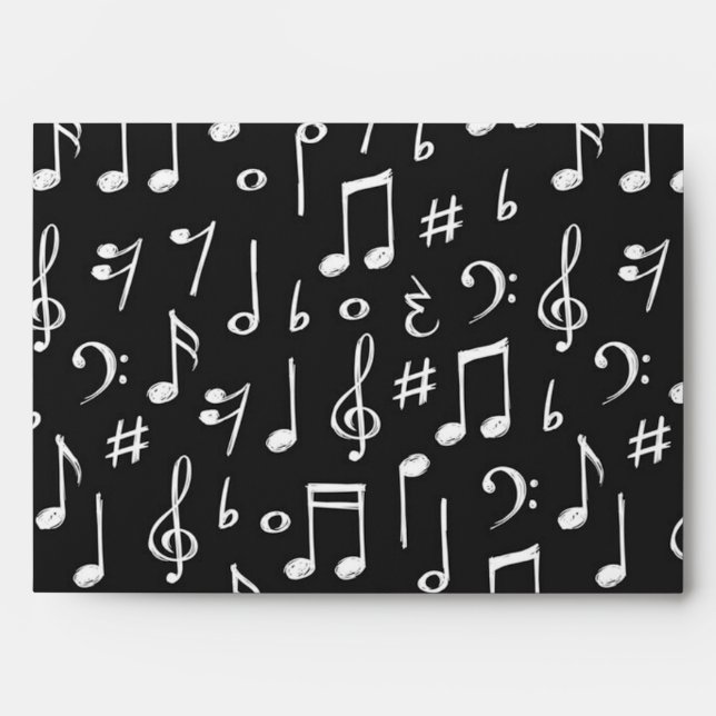 Music pattern envelope (Front)