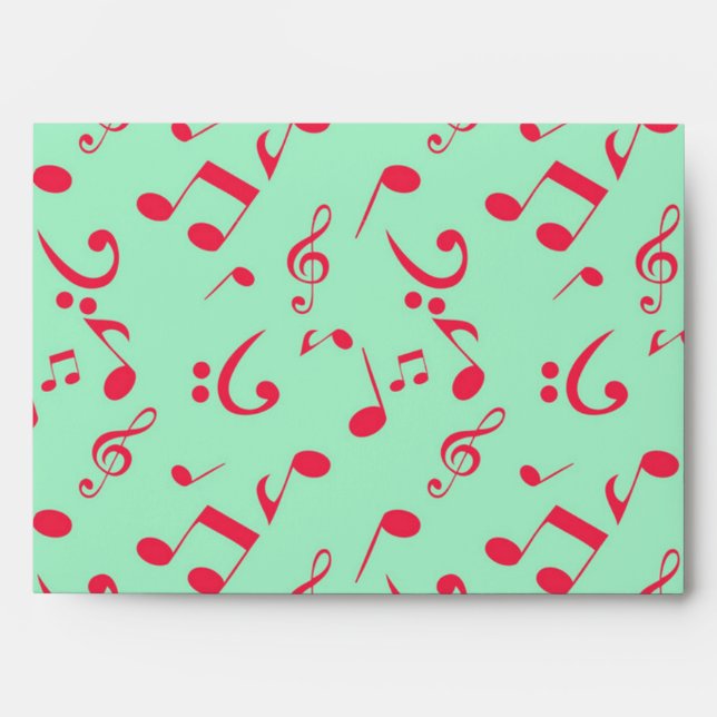 Music pattern envelope (Front)