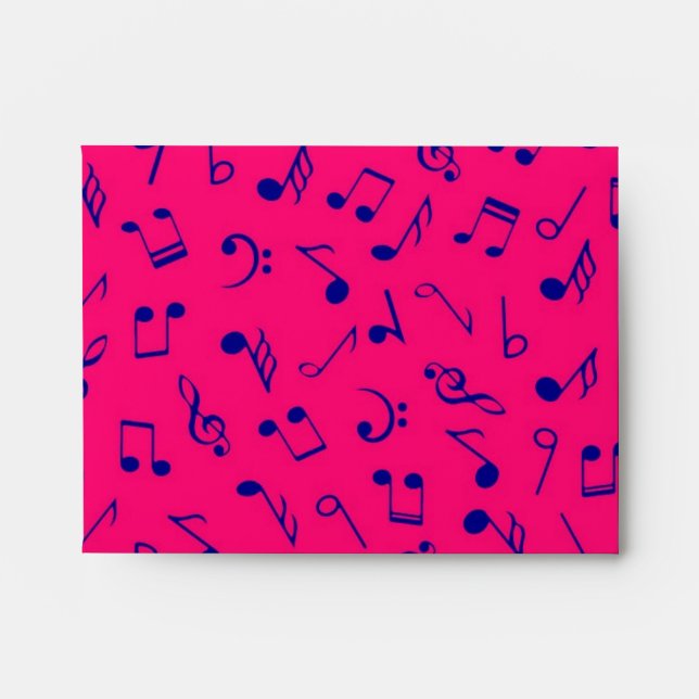 Music pattern envelope (Front)