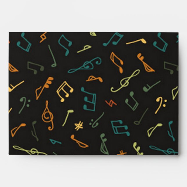 Music pattern envelope (Front)