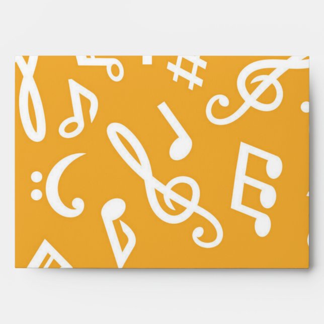 Music pattern envelope (Front)