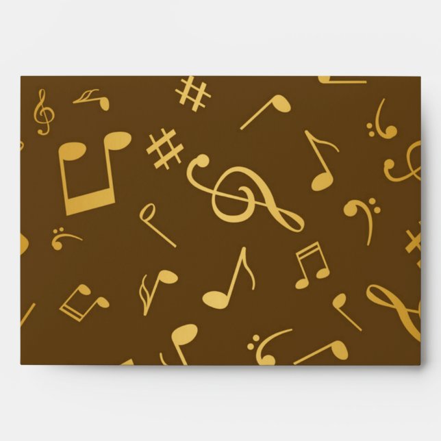 Music pattern envelope (Front)