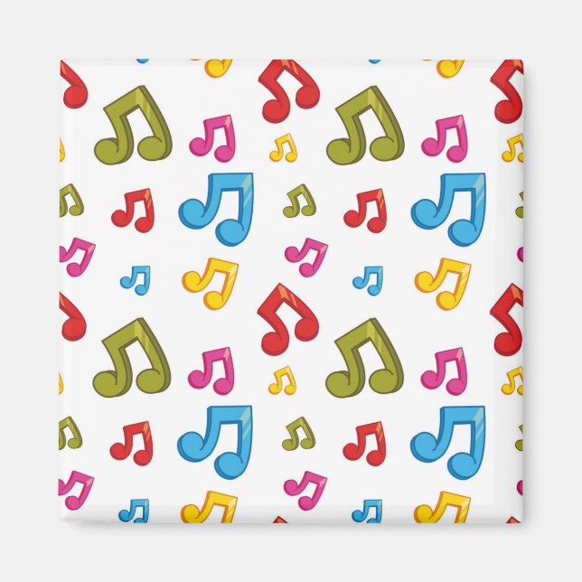 Music pattern magnet (Front)