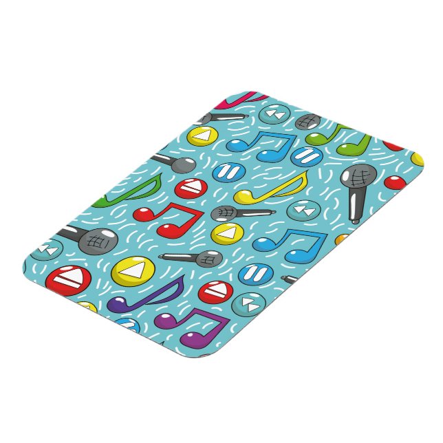 Music pattern magnet (Left Side)