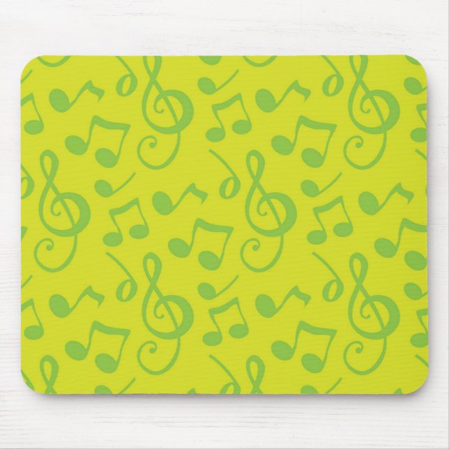 Music pattern mouse pad (Front)