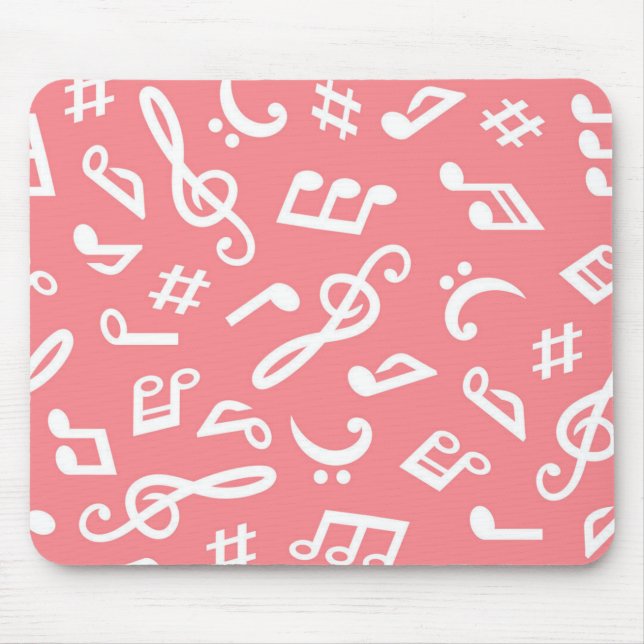 Music pattern mouse pad (Front)