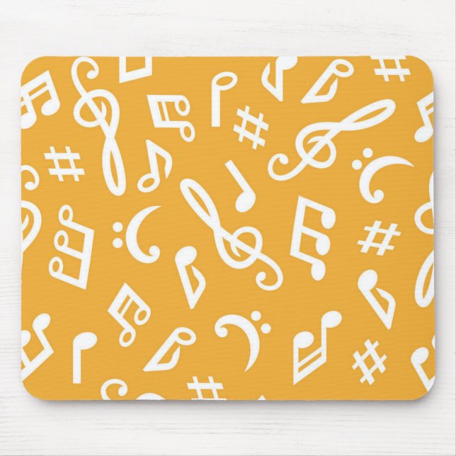 Music pattern mouse pad (Front)