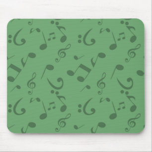 Music pattern mouse pad