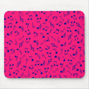 Music pattern mouse pad