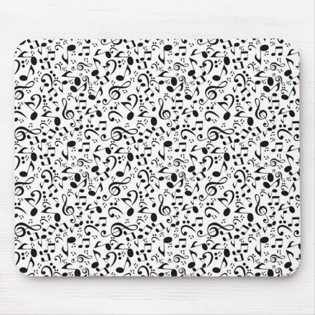 Music pattern mouse pad (Front)