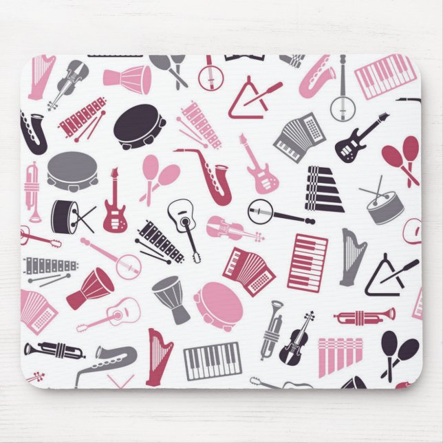Music pattern mouse pad (Front)