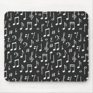 Music pattern mouse pad